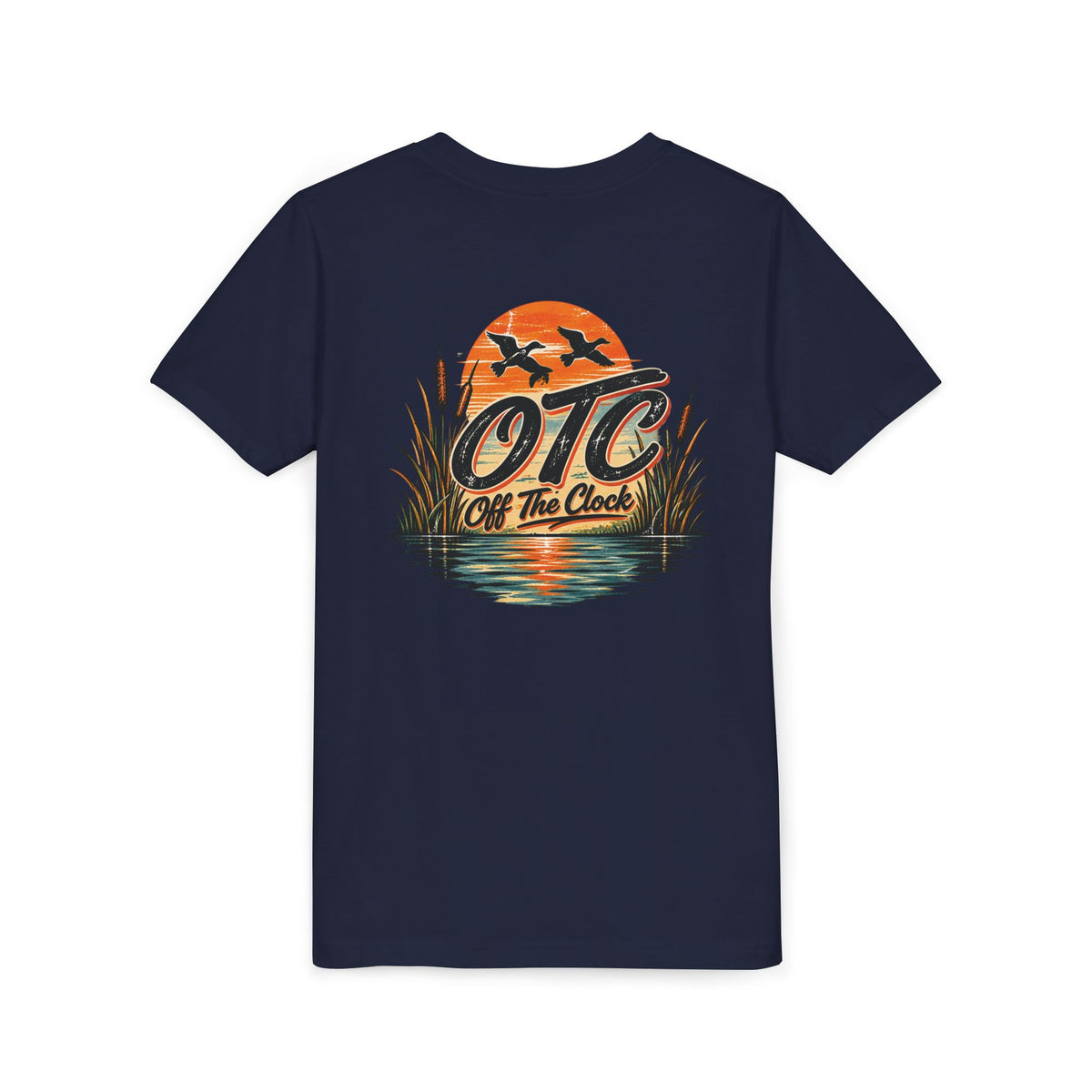 Youth Short Sleeve Tee – "Off the Clock" Duck Pond