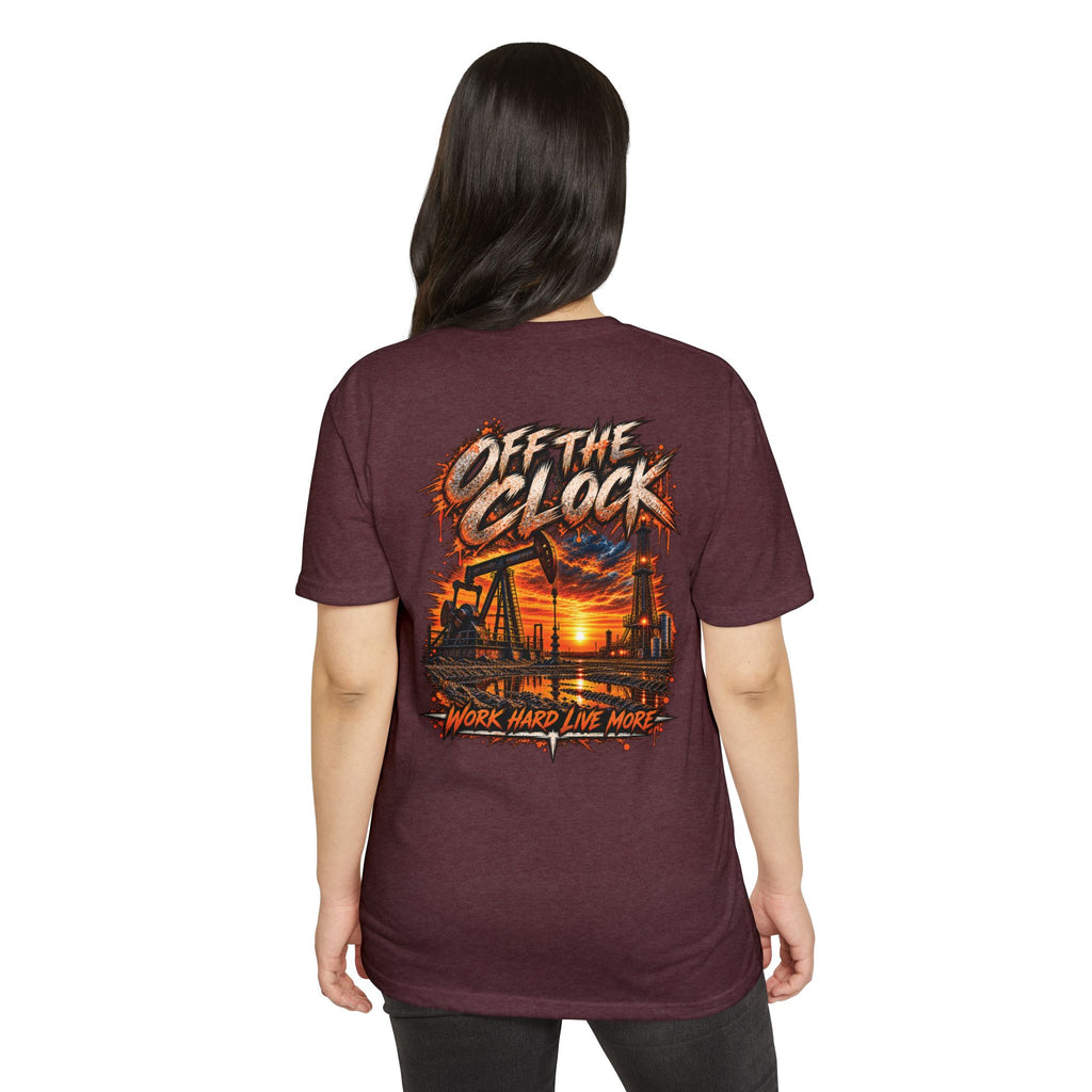 Oilfield 'Off the Clock' Graphic T-Shirt — Work Hard Live More