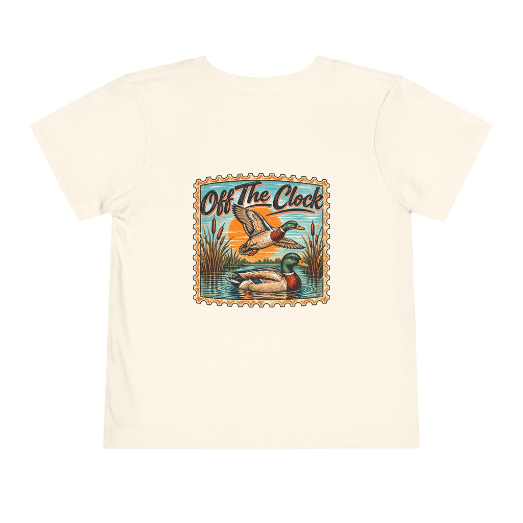 Toddler Tee - "Off The Clock" Duck Stamp