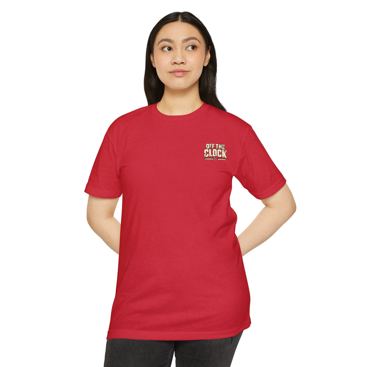 Work Hard Live More T-Shirt — 'Off The Clock' Casual Graphic Tee