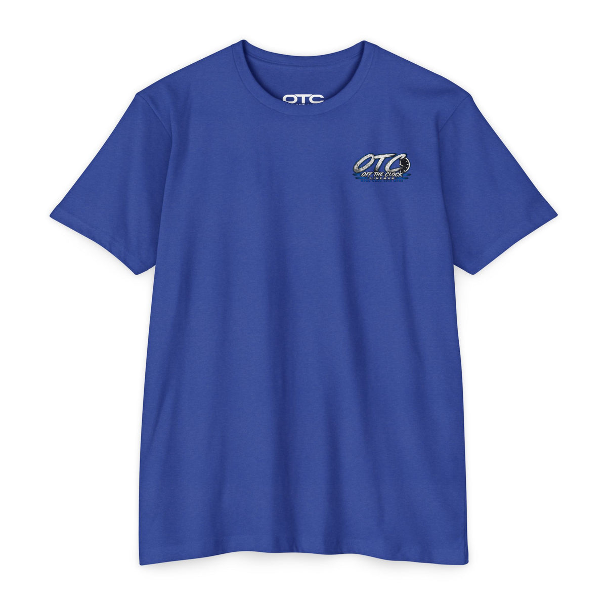 Off The Clock Lineman T-Shirt – Work Hard Live More Graphic Tee