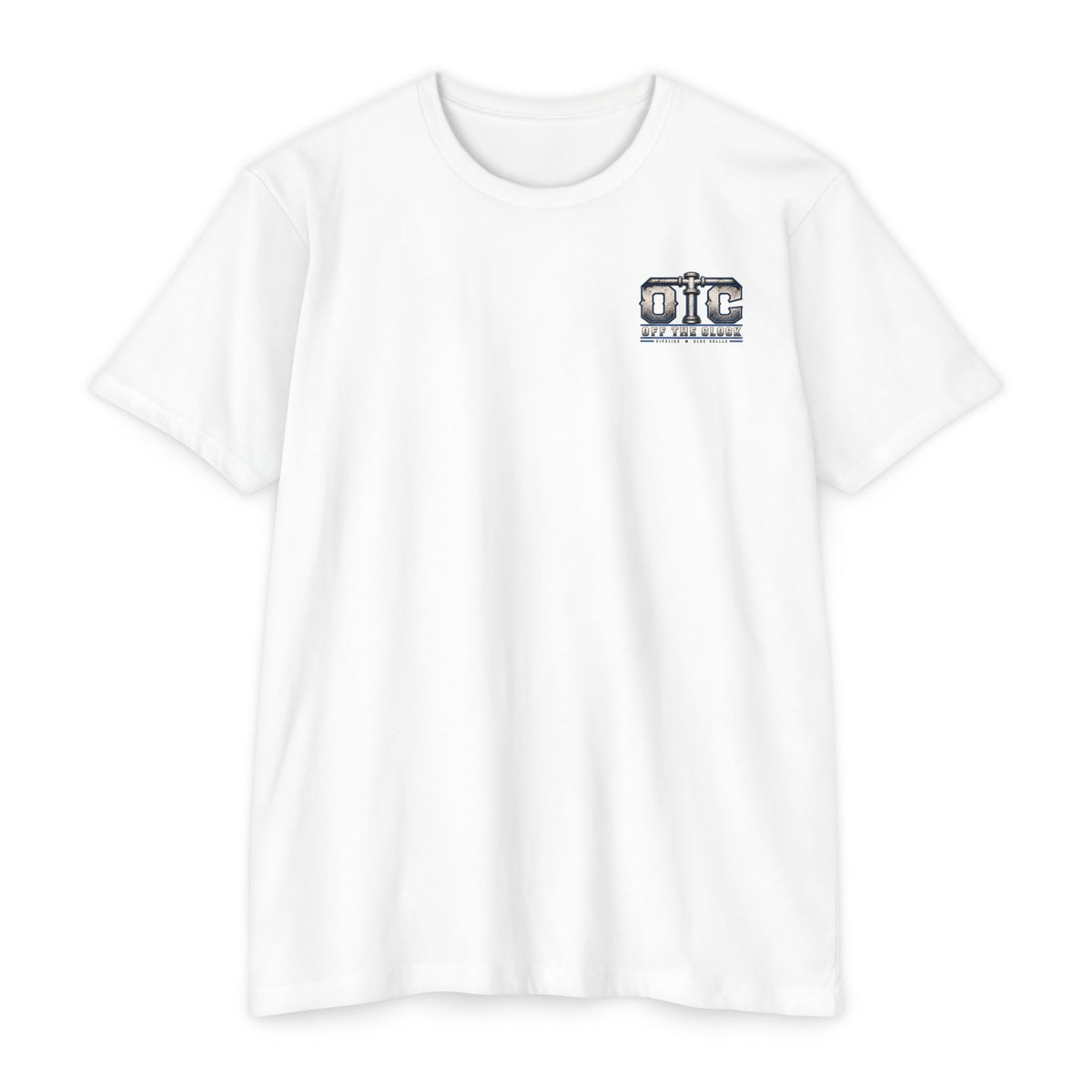 Off The Clock Welding T-Shirt — "Work Hard Live More" Graphic Tee