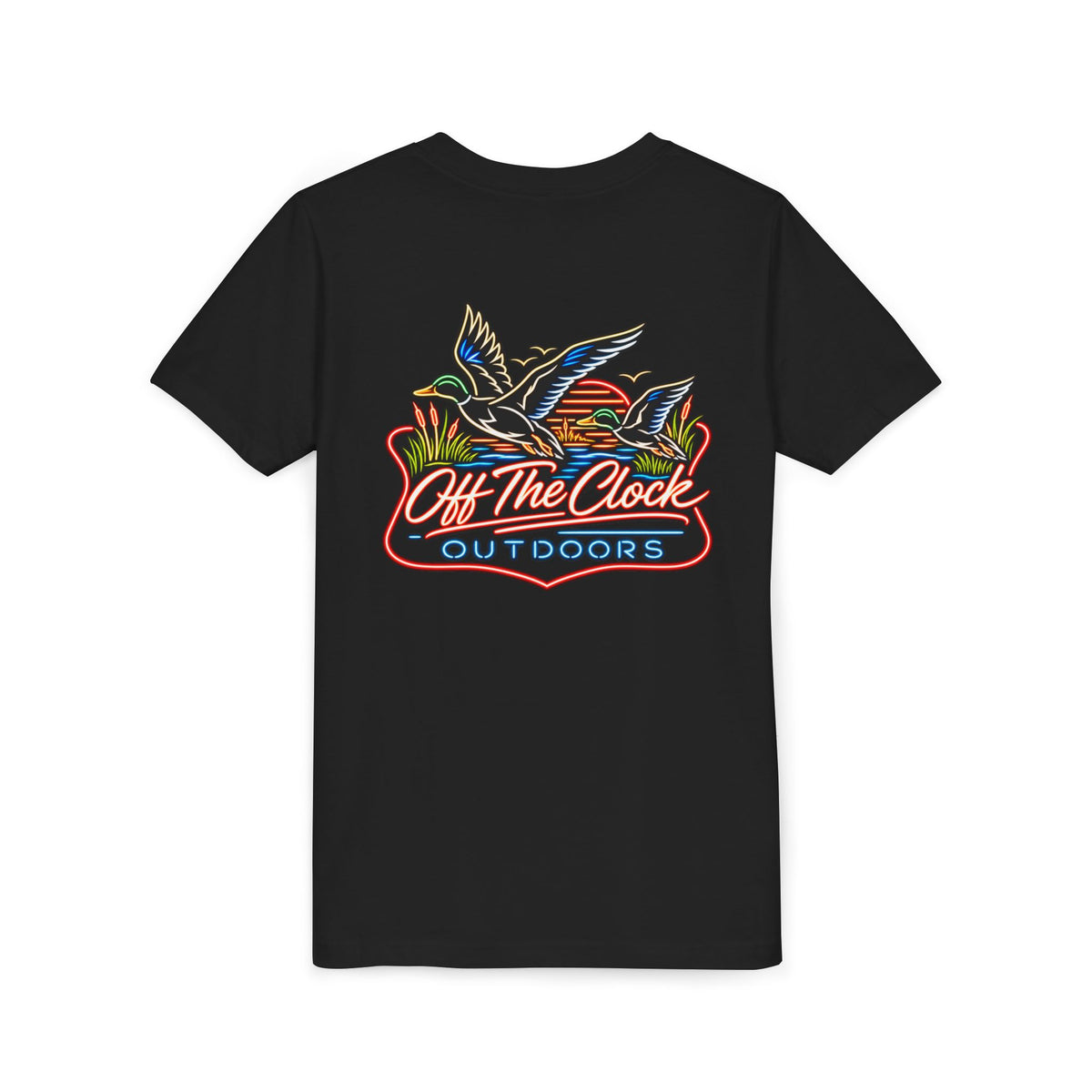 Youth Tee - "The Neon Mallard"