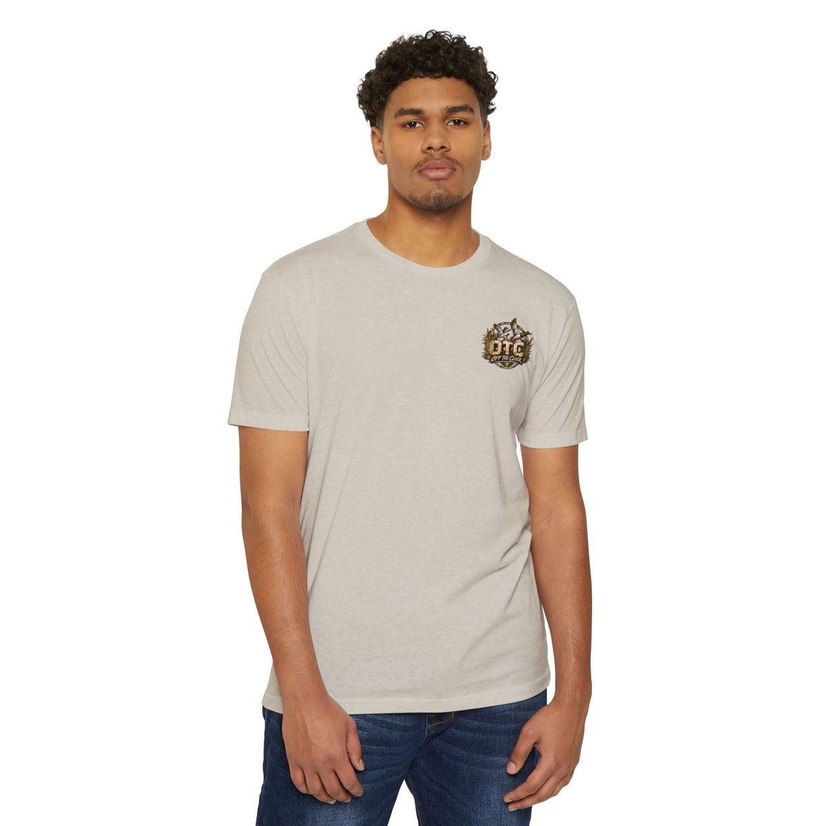 Off The Clock T-Shirt — 'Work Hard Live More' Duck Marsh Sunset Tee