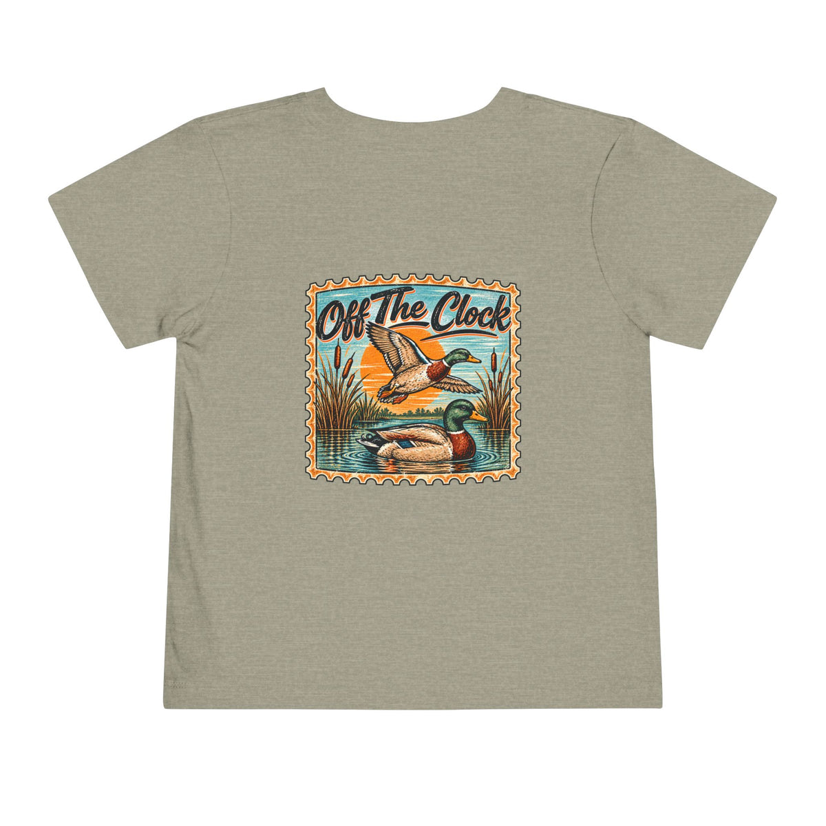 Toddler Tee - "Off The Clock" Duck Stamp