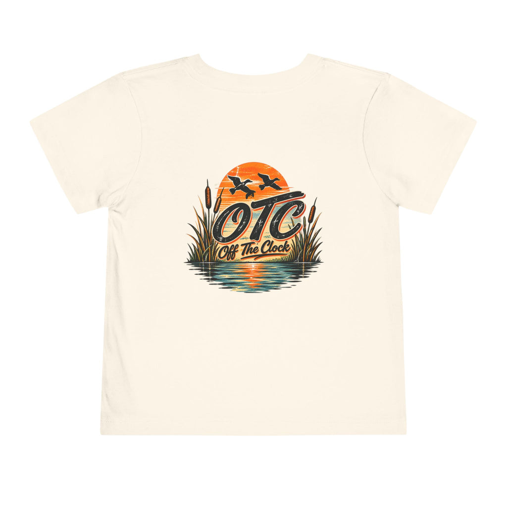 Toddler Tee — "Off The Clock" Duck Pond