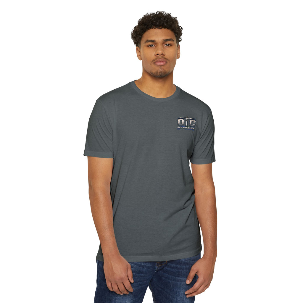 Off The Clock Welding T-Shirt — "Work Hard Live More" Graphic Tee