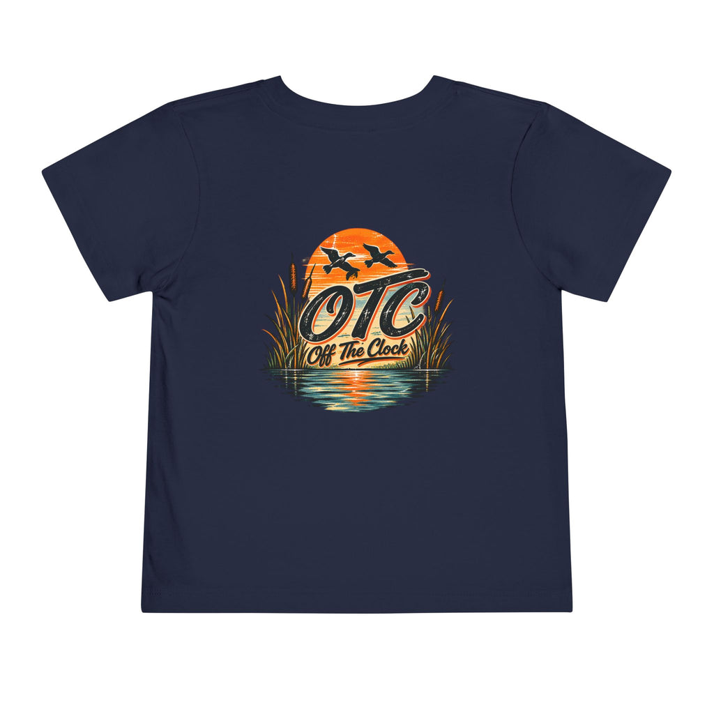 Toddler Tee — "Off The Clock" Duck Pond