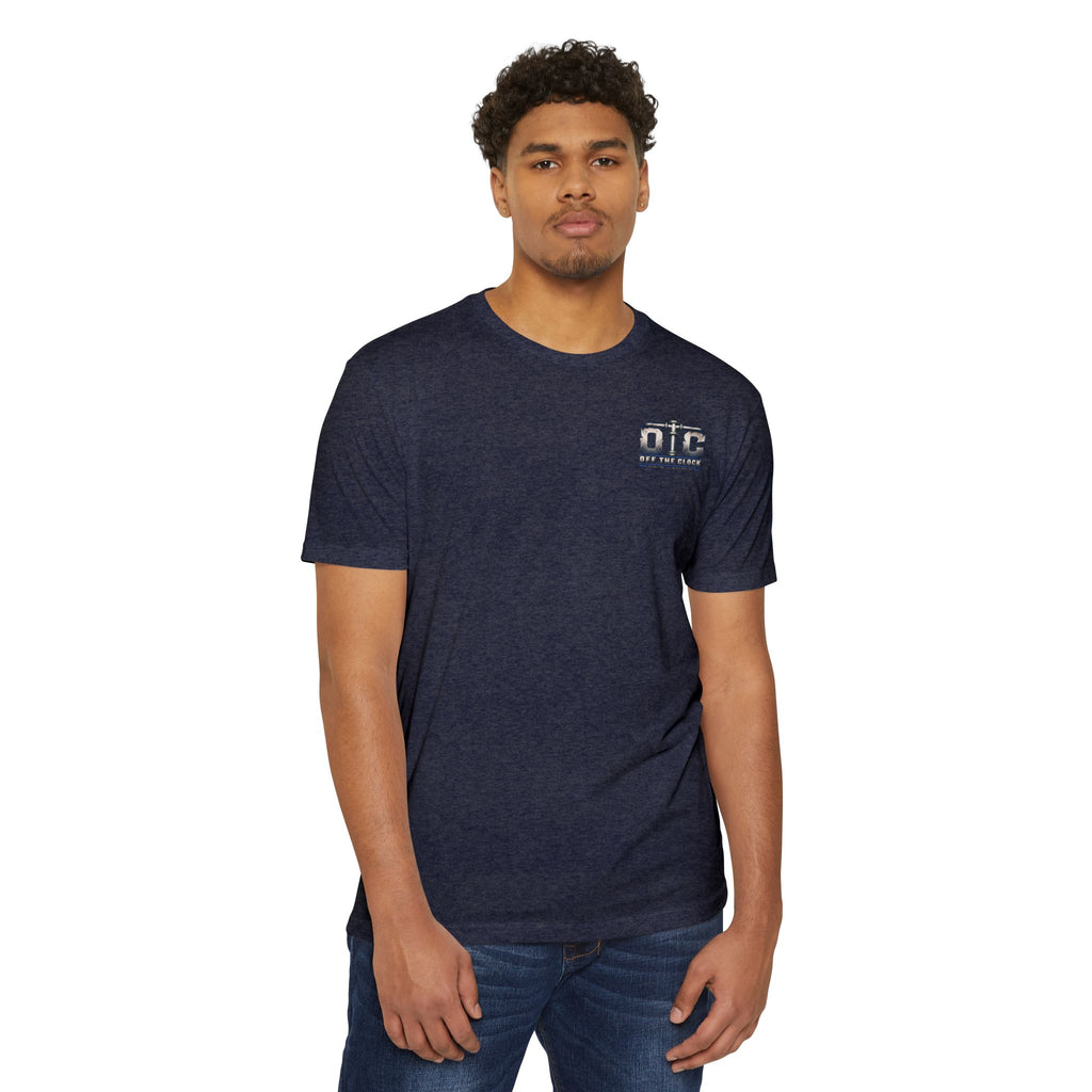 Off The Clock Welding T-Shirt — "Work Hard Live More" Graphic Tee