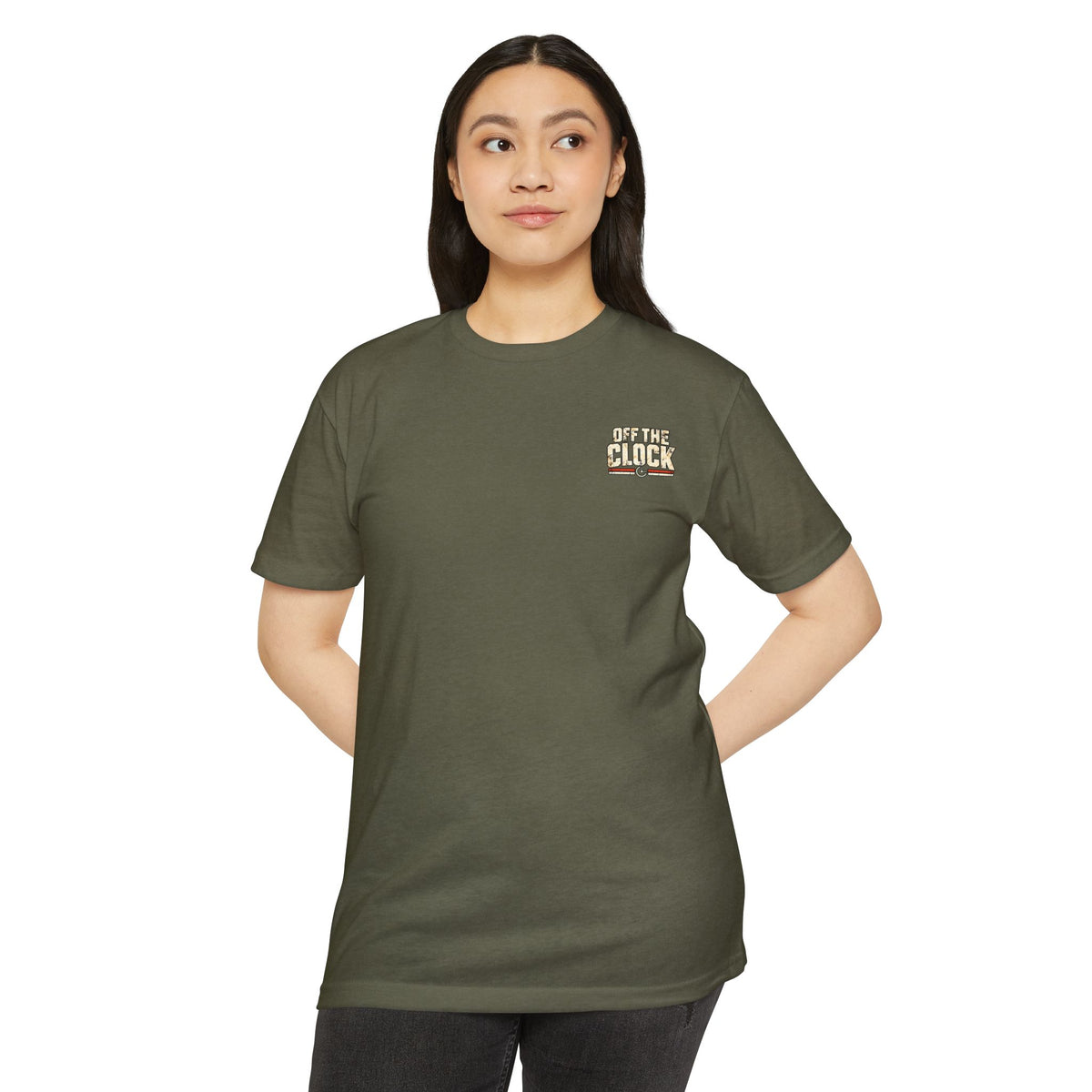 Work Hard Live More T-Shirt — 'Off The Clock' Casual Graphic Tee