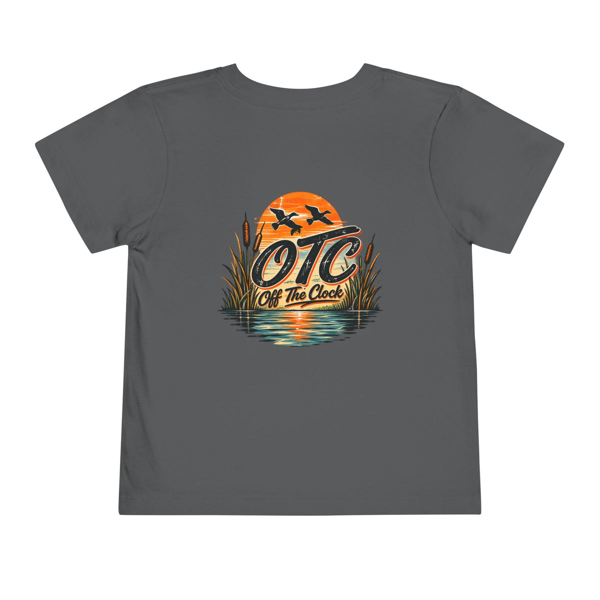 Toddler Tee — "Off The Clock" Duck Pond