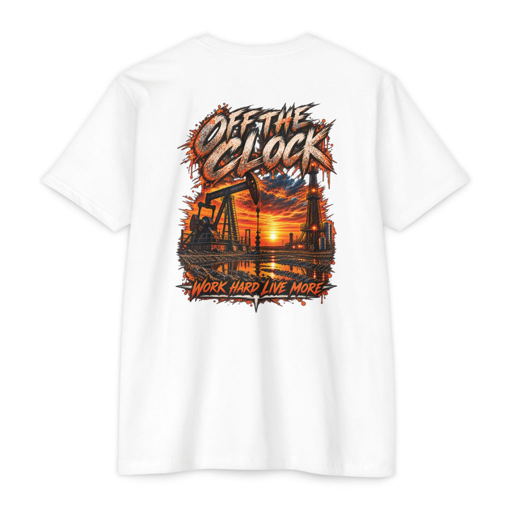 Oilfield 'Off the Clock' Graphic T-Shirt — Work Hard Live More
