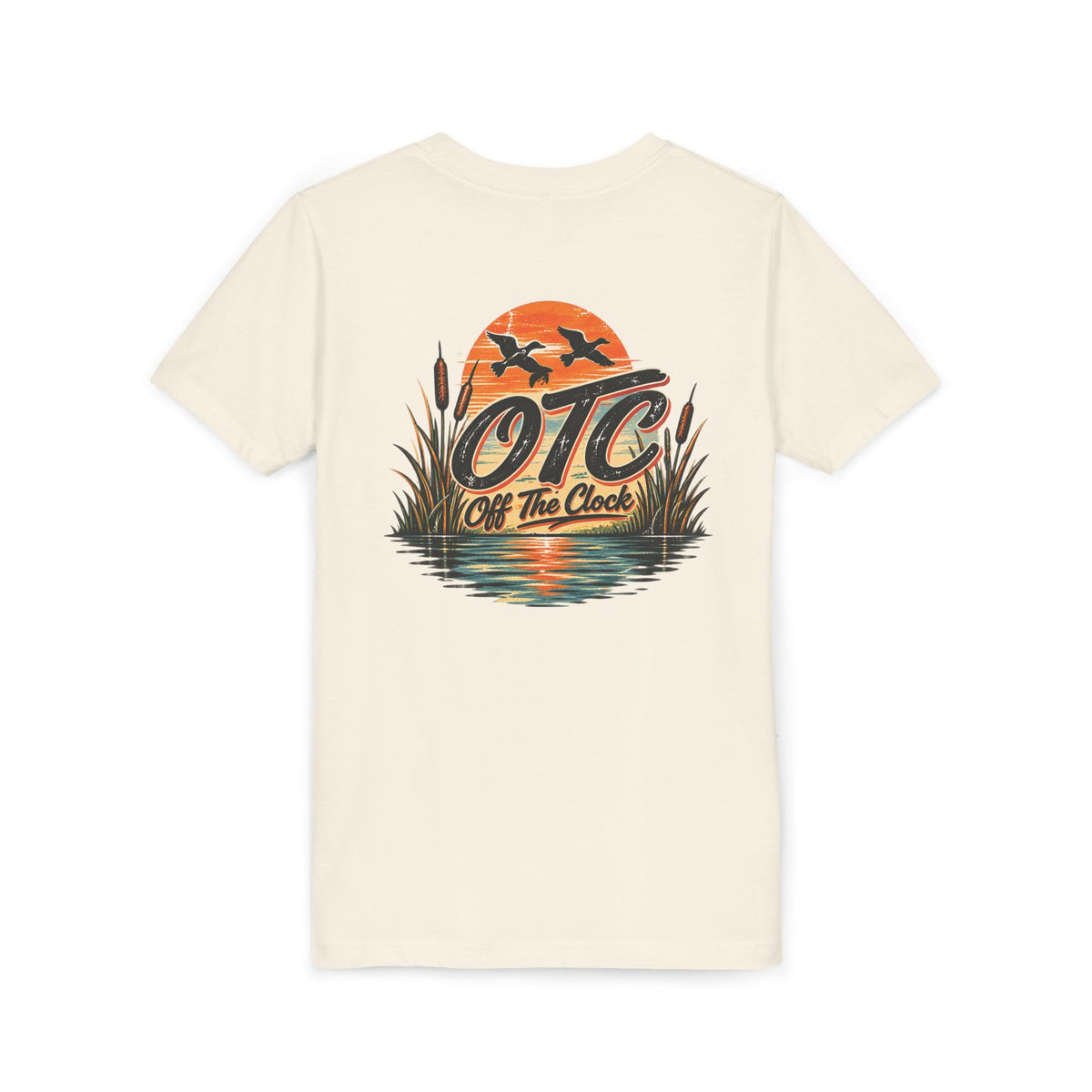 Youth Short Sleeve Tee – "Off the Clock" Duck Pond