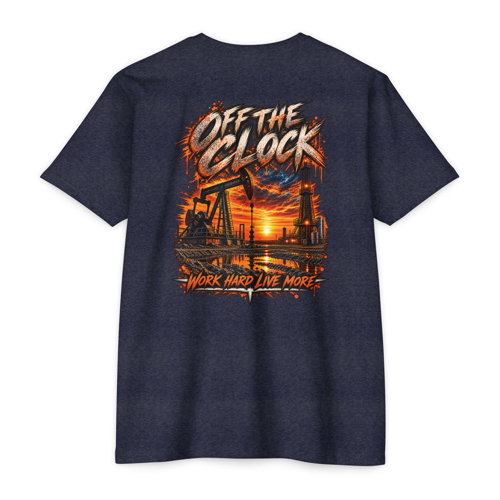 Oilfield 'Off the Clock' Graphic T-Shirt — Work Hard Live More