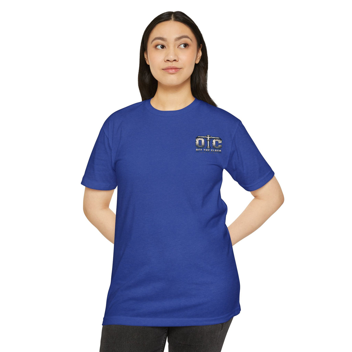 Off The Clock Welding T-Shirt — "Work Hard Live More" Graphic Tee