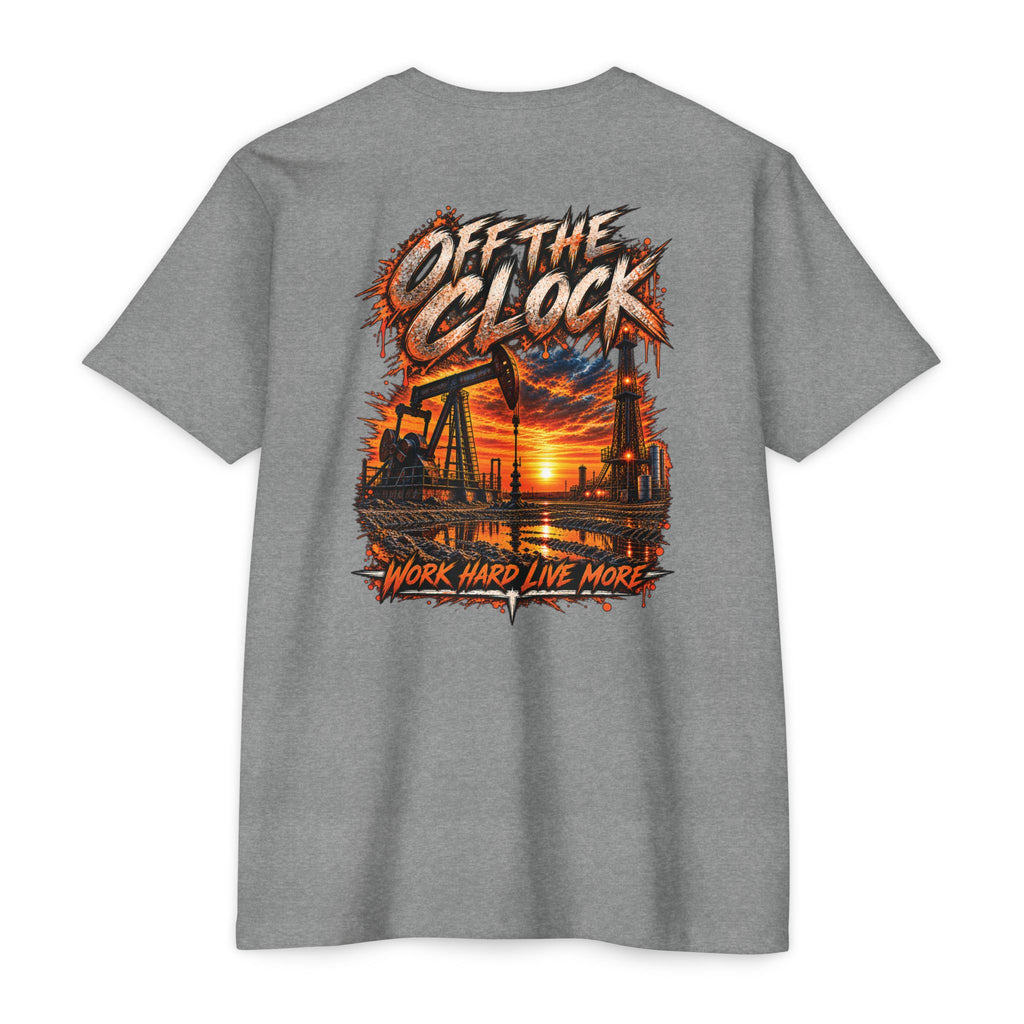 Oilfield 'Off the Clock' Graphic T-Shirt — Work Hard Live More