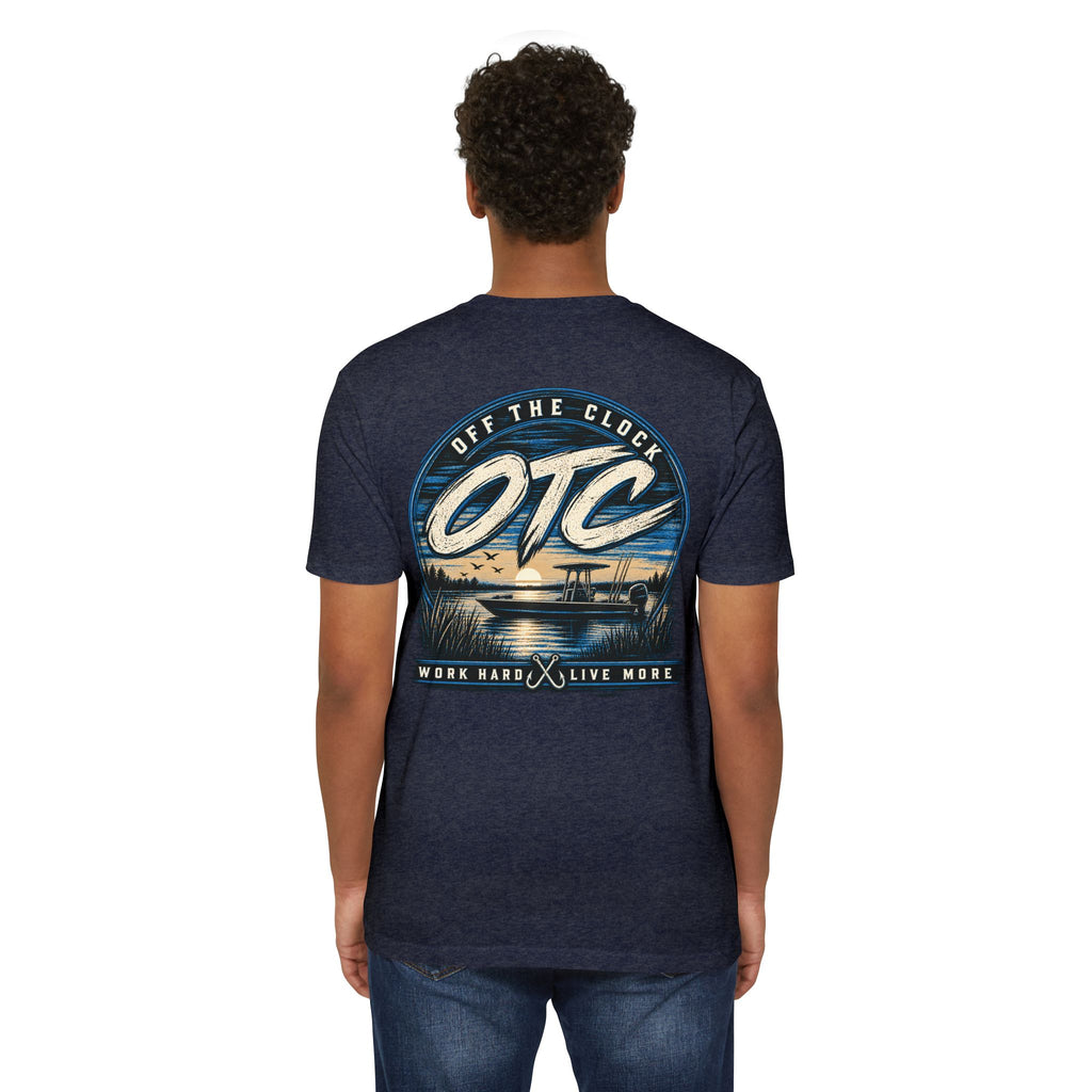 OTC 'Off The Clock' Lake T-Shirt — Work Hard Live More Graphic Tee