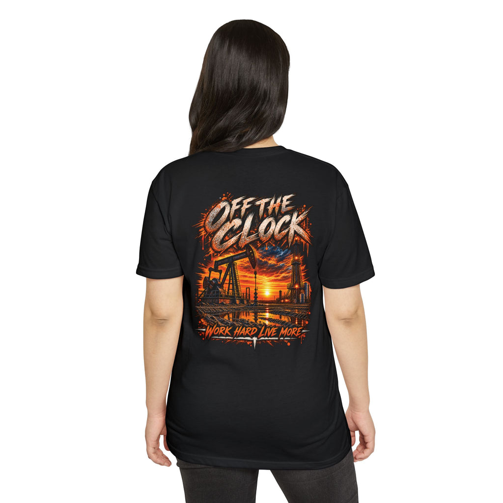 Oilfield 'Off the Clock' Graphic T-Shirt — Work Hard Live More