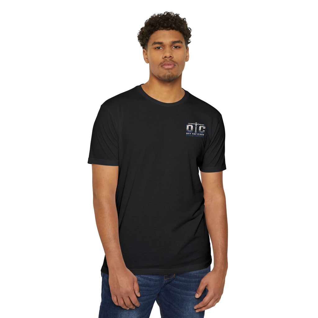 Off The Clock Welding T-Shirt — "Work Hard Live More" Graphic Tee