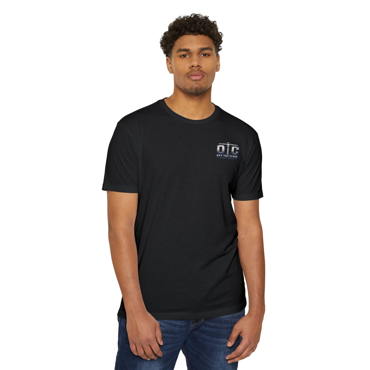 Off The Clock Welding T-Shirt — "Work Hard Live More" Graphic Tee