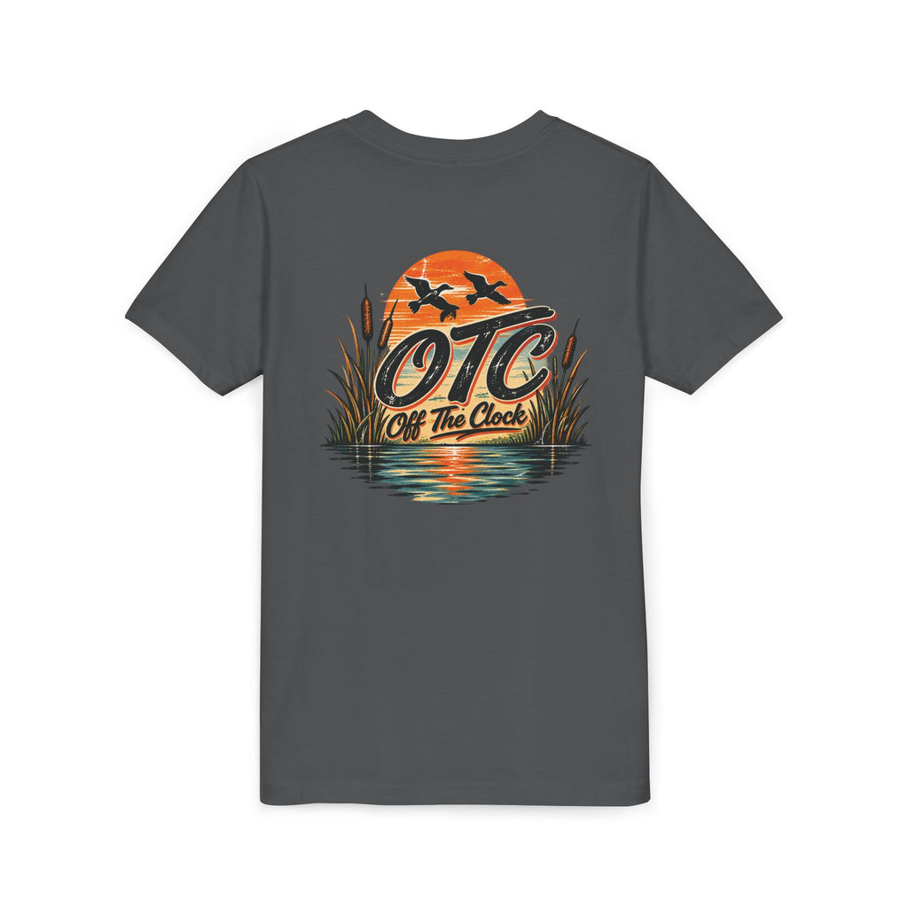 Youth Short Sleeve Tee – "Off the Clock" Duck Pond
