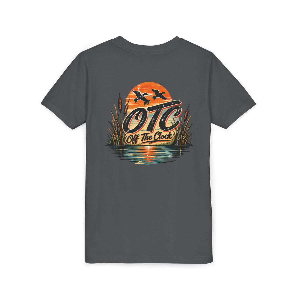 Youth Short Sleeve Tee – "Off the Clock" Duck Pond